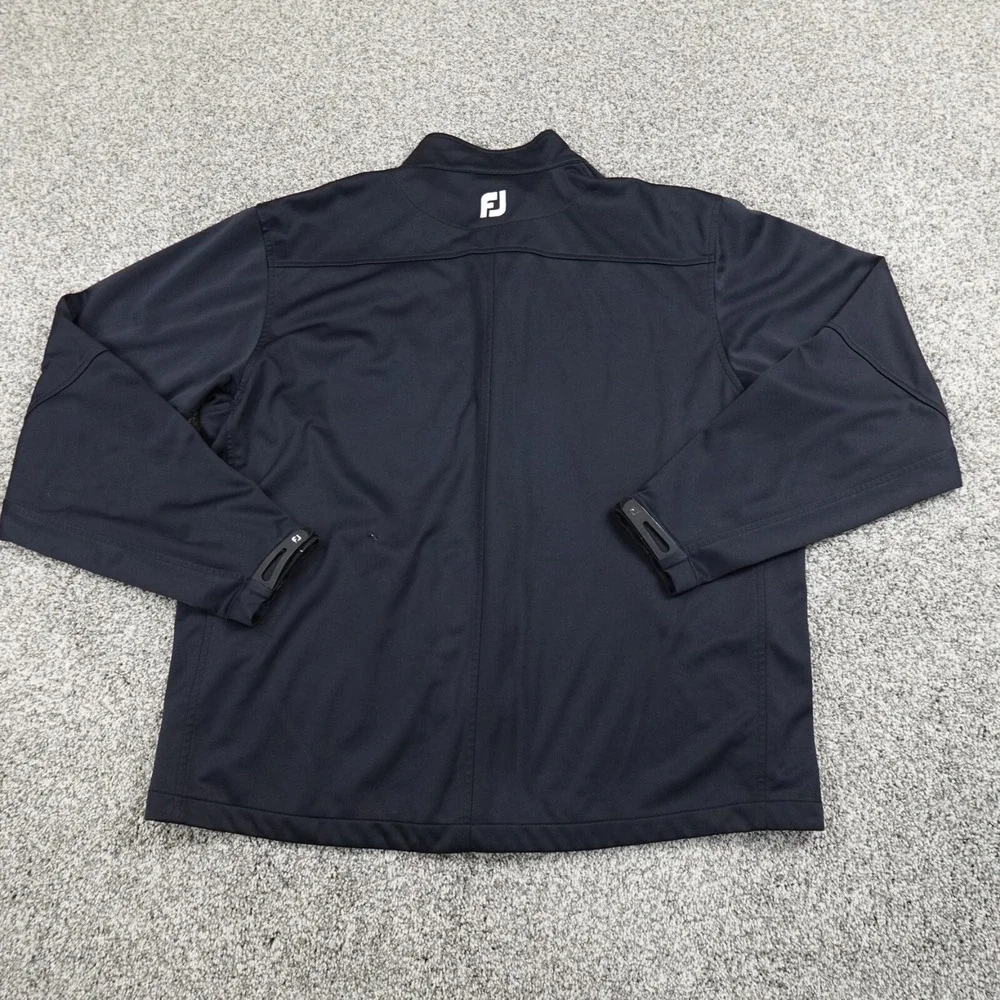 FootJoy Jacket Mens XL Blue Golf Performance‎ Zip Windbreaker Softshell Coat FJ
